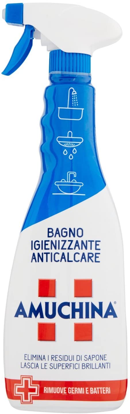 AMUCHINA BAGNO IGIENIZZANTE ANTICALCARE SPRAY 750 ML
